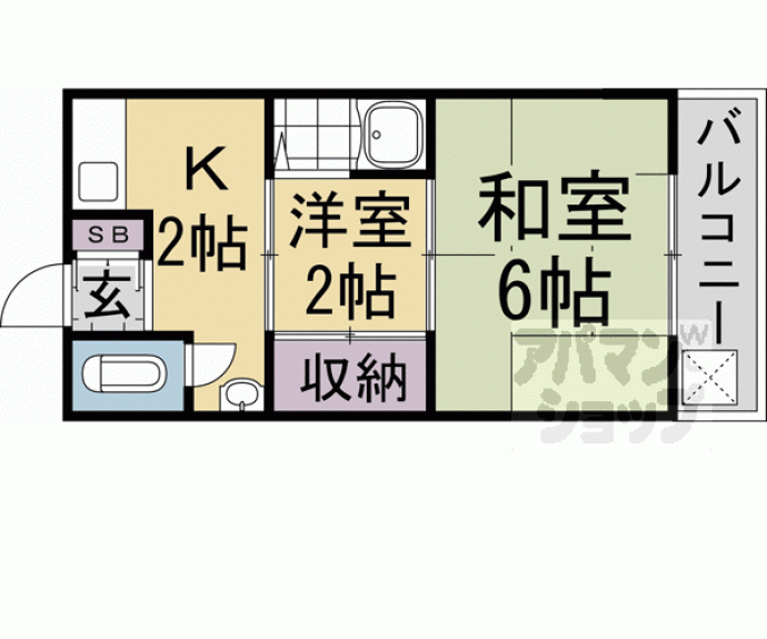 【東英ハウス陣ノ内】間取