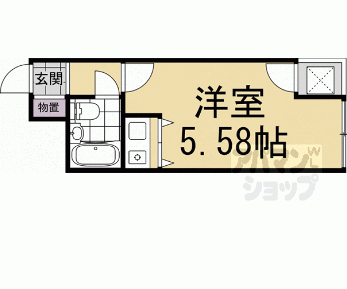 【トライヤード】間取