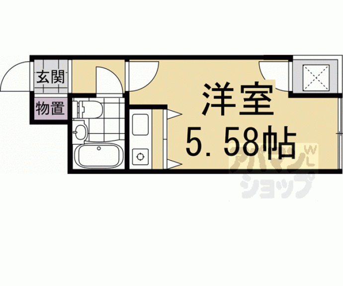【トライヤード】間取