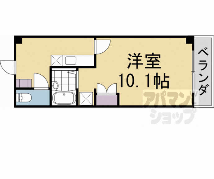 【コモドＥＮＯＫＩ】間取
