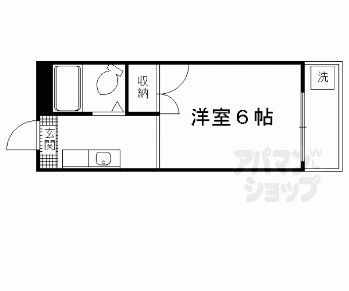 【メゾンタイム墨染】間取