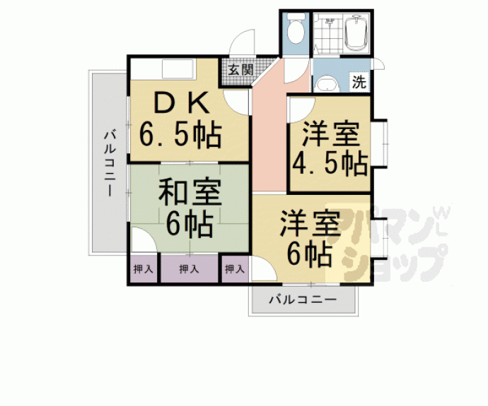 【フェニックス・ヴィラⅡ】間取