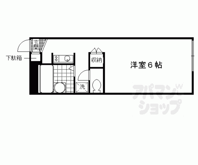 【レオパレスシェルクール】間取