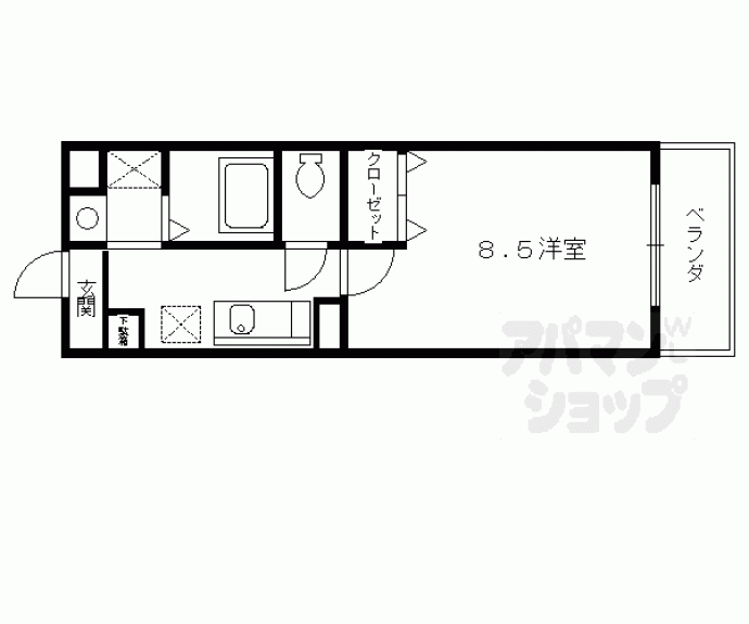 【グランシャリオ宇治】間取