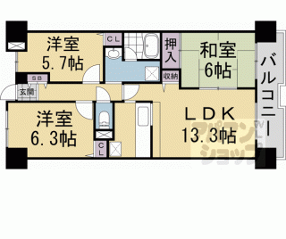 【パデシオン宇治三室戸　Ⅱ番館】