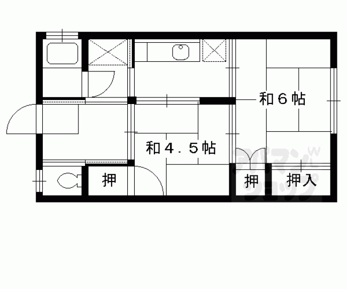 【丸山荘】間取