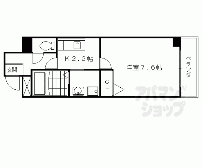 【ドムスタレイア】間取