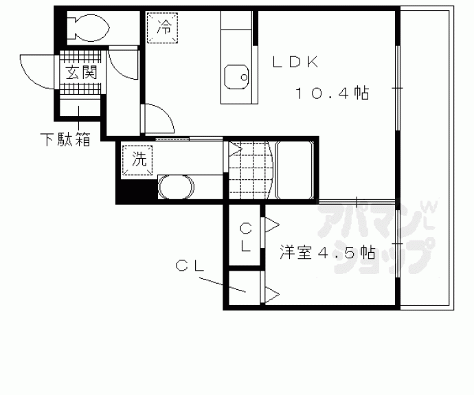 【マジェスティツインⅠ】間取