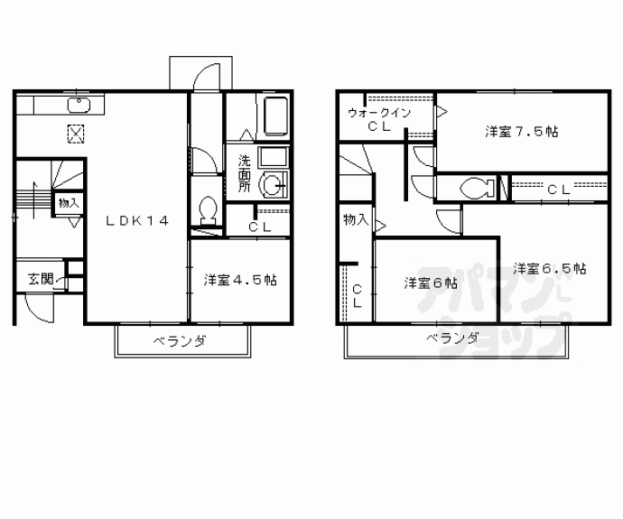 【アリヴィオ清涼】間取