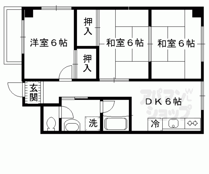 【桃山ホームプラザ】間取