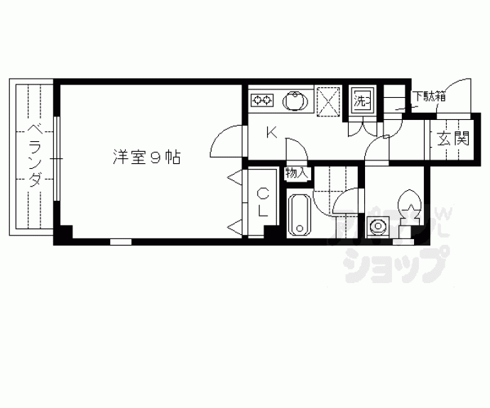 【メゾンマリゼッタⅡ】間取