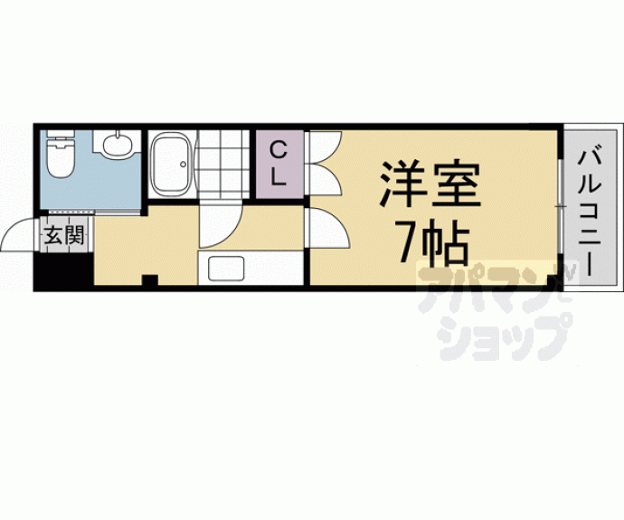 【中之町ハイツ】間取
