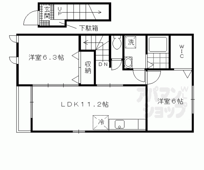【フォレスタ　２】間取