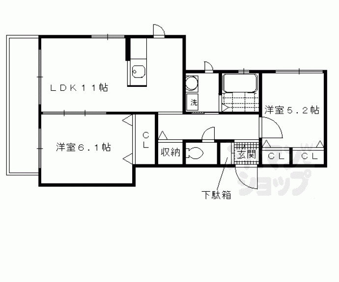 【テラーノ藤森】間取