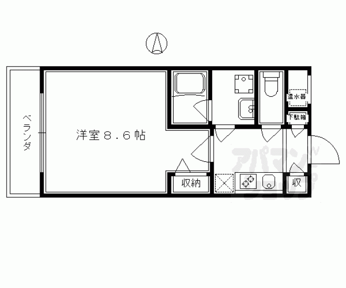【Ｒｏｏｔｓ神泉苑】間取