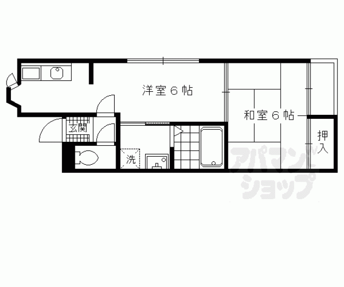 【ＰＡＬ京町】間取