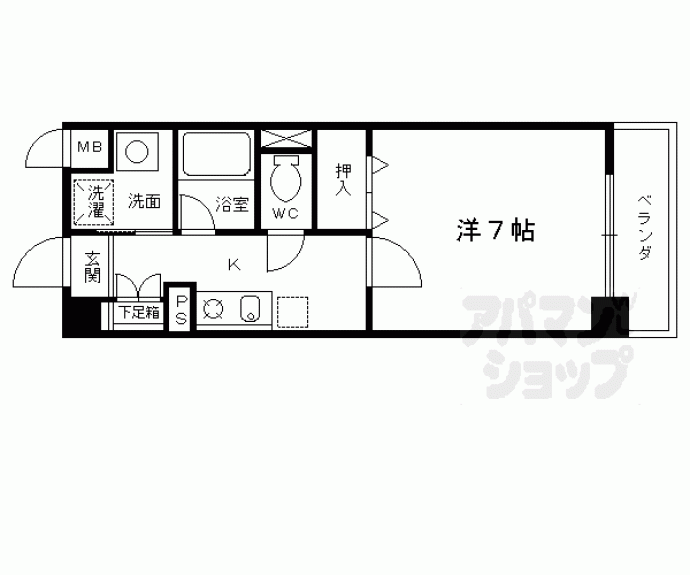 【Ｋ－ＷＥＳＴ】間取