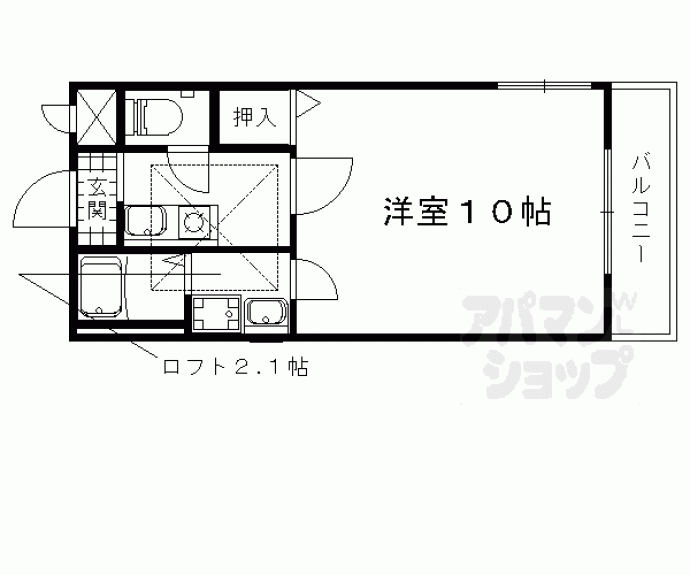 【ファインリバーやましな】間取