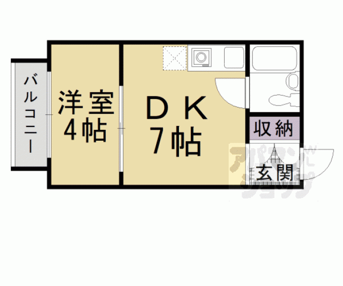 【インペリアルU】間取