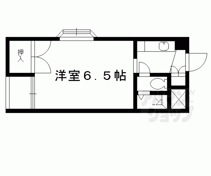 【西賀茂ロイヤルリバーマンション】間取