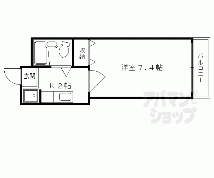 【ドゥエル辻本】間取