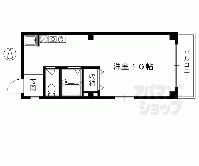 【イーストアベニュー】間取