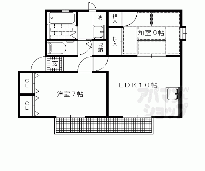 【ハイツツインズ】間取