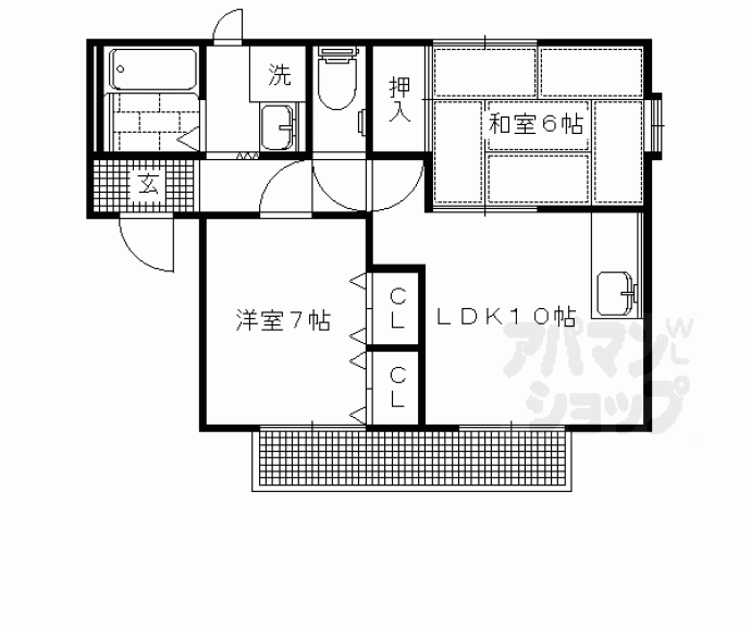 【ハイツツインズ】間取