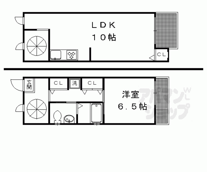 【グレース北山】間取