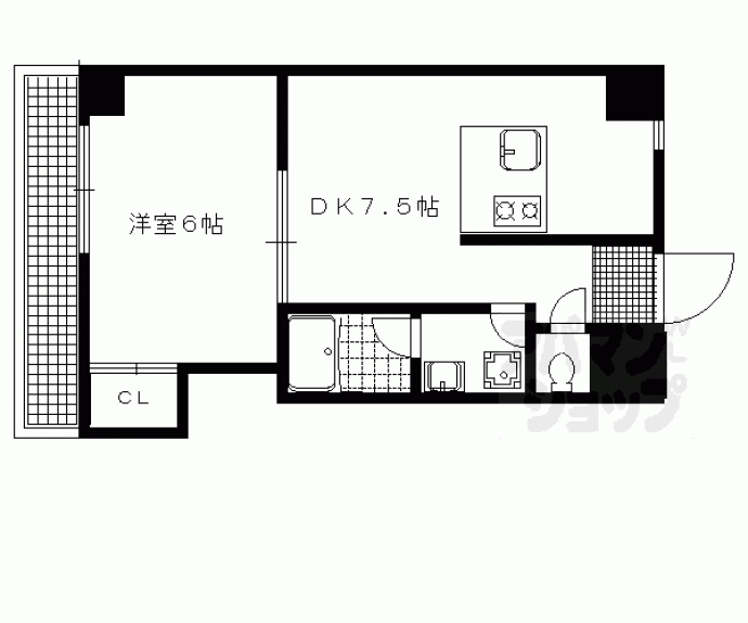 【リバーロードタカノ】間取