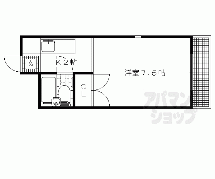 【セジュール吉田】間取