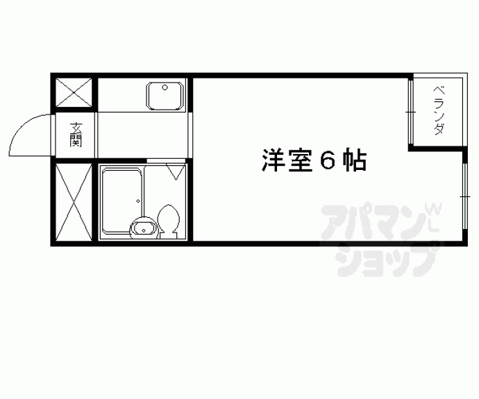 【緑の館アネックス】間取