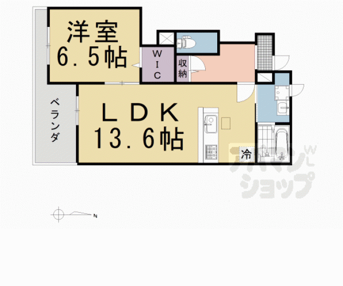 【プレーマ・シャンティ】間取