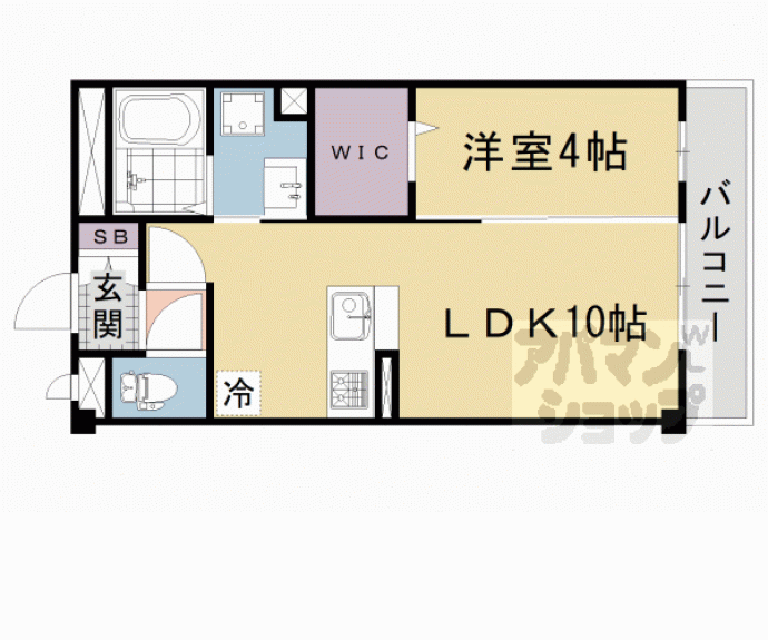 【ＣＨＡＩＮＯＮ城南】間取