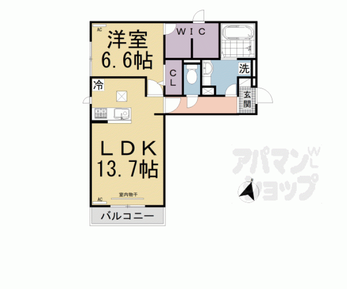 【すみれそう】間取