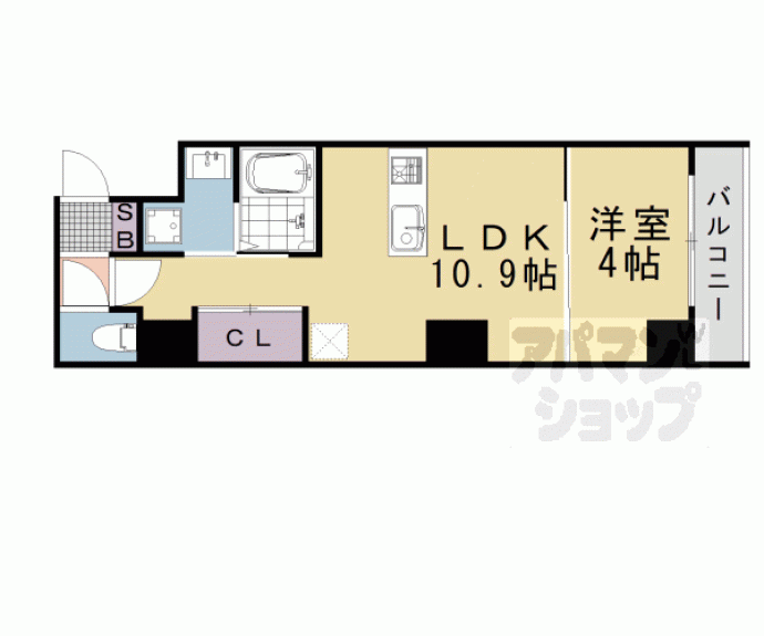 【Vine Oak Lisvi(バインオーク リスビ)】間取