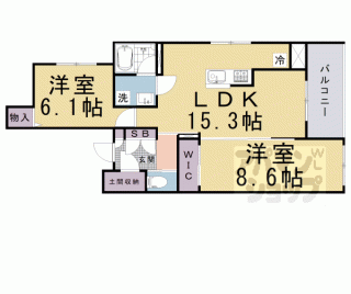 【シャーメゾン祠西洞院二条】