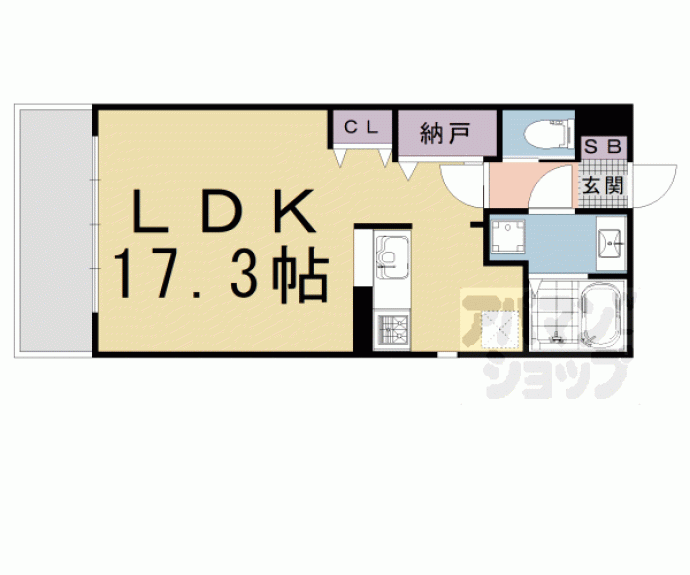 【カローレ御所南】間取