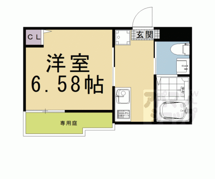 【オリエント五条坂】間取
