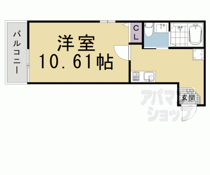 【オリエント五条坂】間取