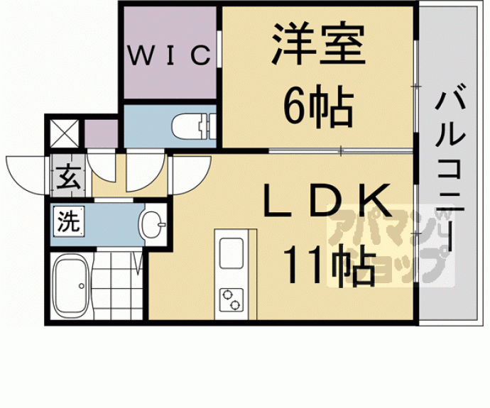 【ｃｏｎｏｉｅ高瀬川】間取
