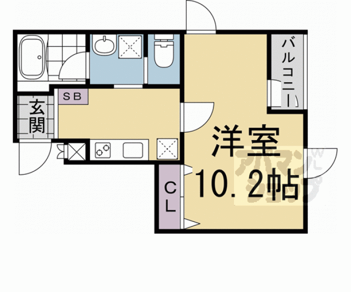 【グランレブリー烏丸御池】間取
