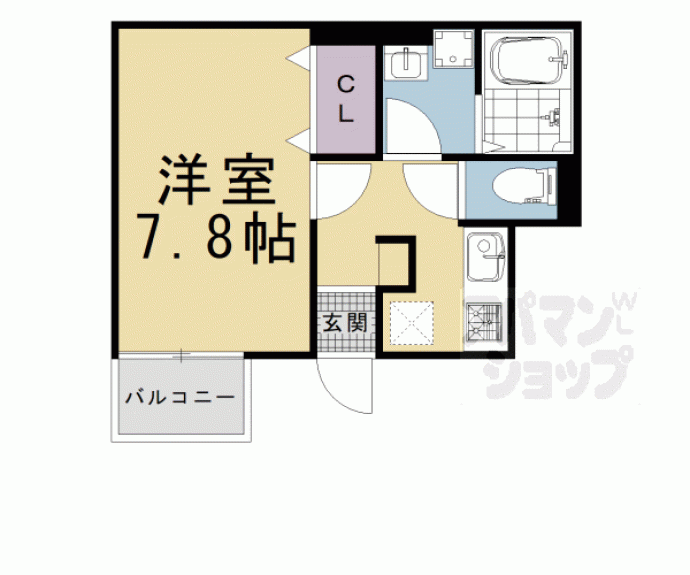 【グレース二条】間取