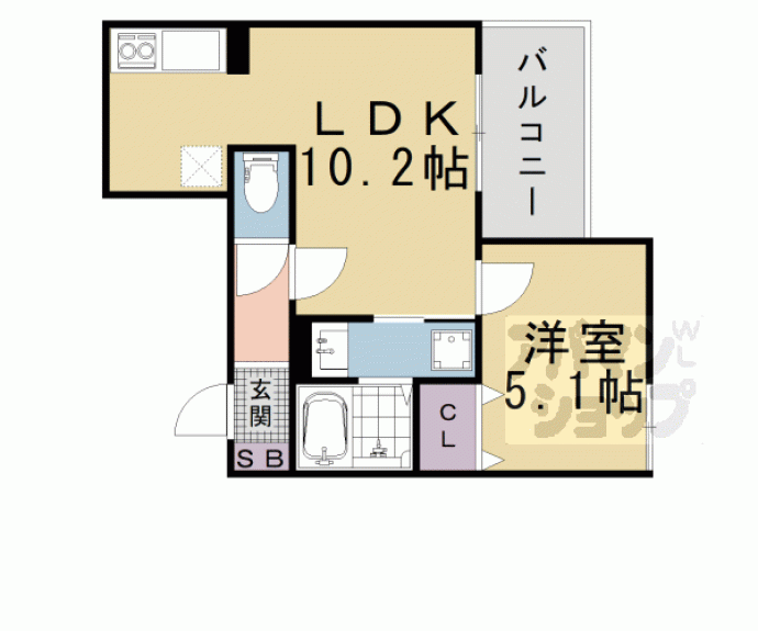 【Do Dream仏光寺】間取