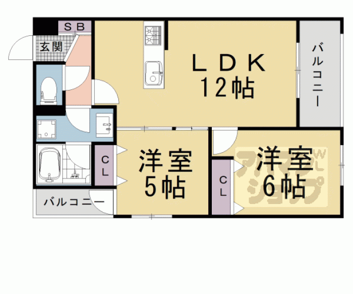 【Ｄｏ　Ｄｒｅａｍ仏光寺】間取