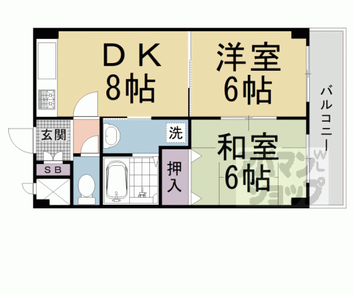 【リーレット３１】間取