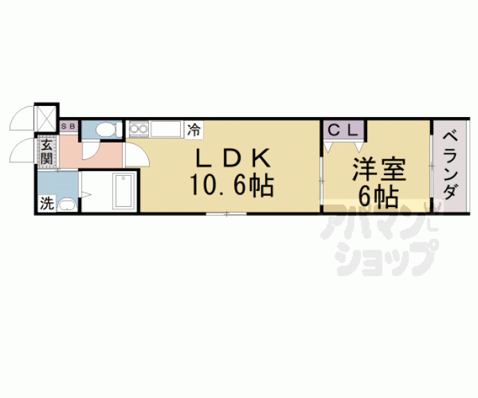 【ＣＵＯＲＥｙｏｄｏ】間取