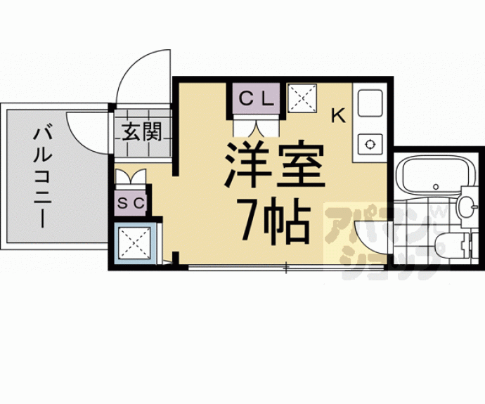 【パル大久保】間取