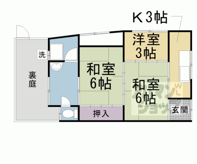 【第三小富士荘】間取