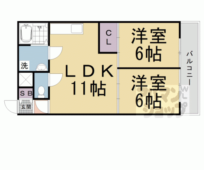 【グランドビルフナトラ】間取